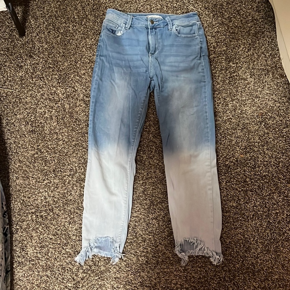 multi color jeans